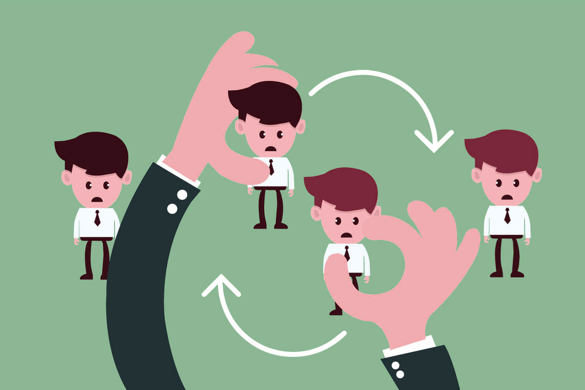 Rotación de trabajadores del mercado laboral