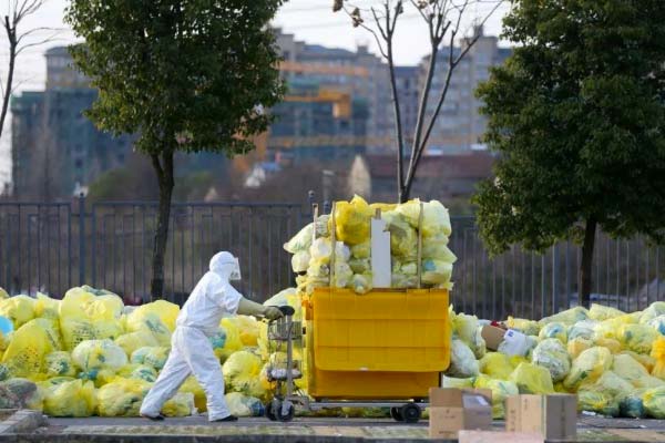 Residuo médico en el medio ambiente