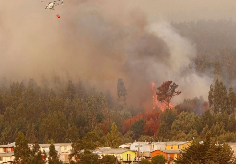 Incendios Forestales Biobío: Situación Actual y Combate