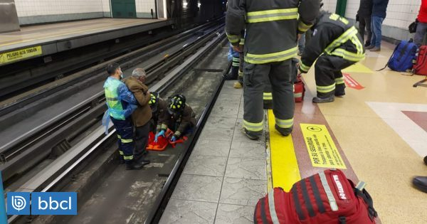 Metro de Santiago caídas: Problemas en la Línea 5