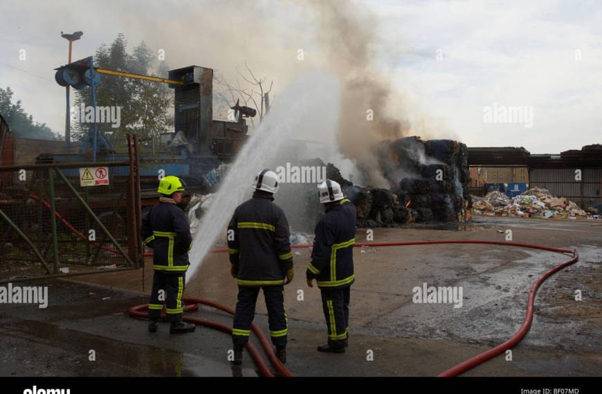 Incendio en planta de reciclaje París: Un evento alarmante
