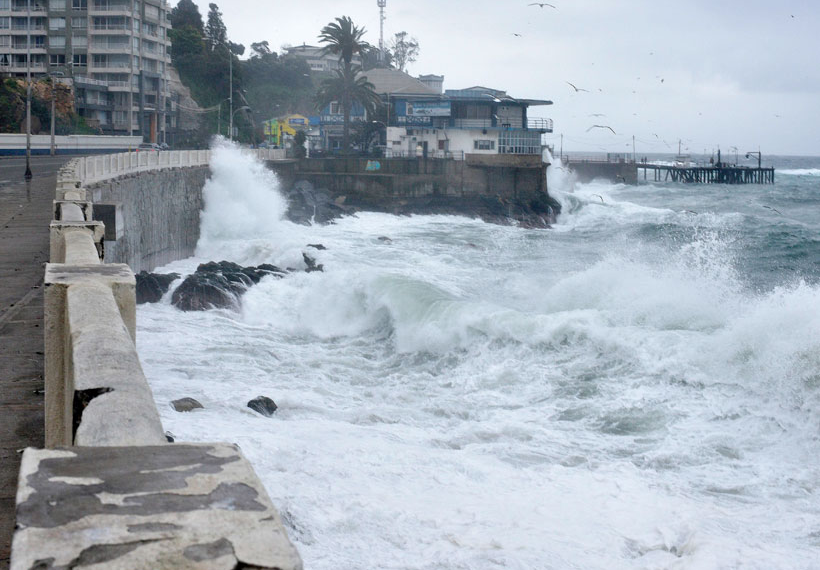 Marejadas en la Costa: Aviso para el Golfo de Penas