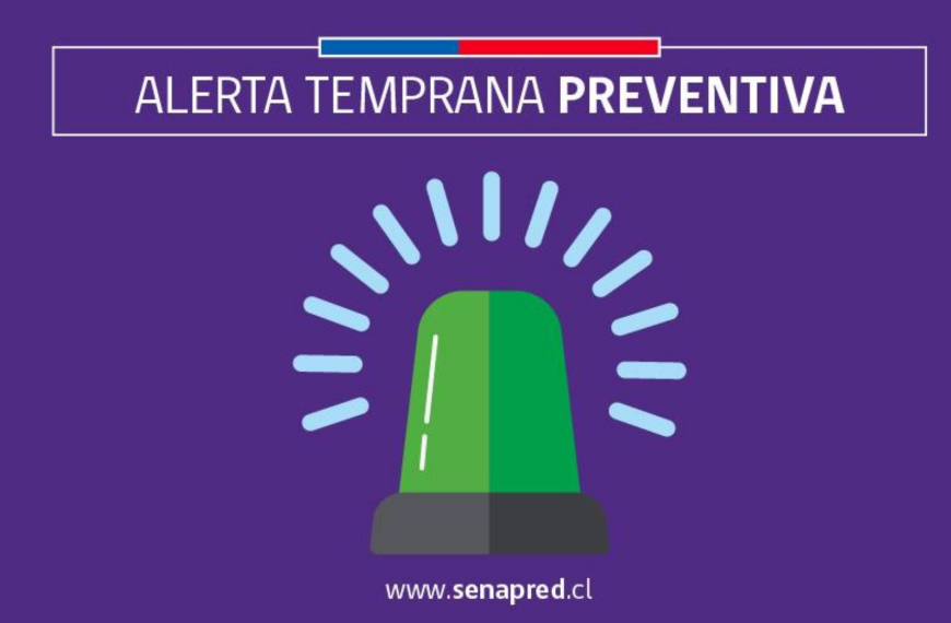 Alerta Temprana Preventiva Biobío por Lluvias y Vientos