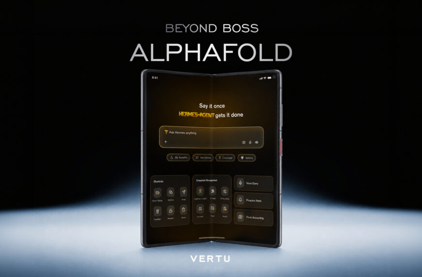 Smartphone Plegable: El Nuevo Vertu Alphafold Revoluciona el Lujo