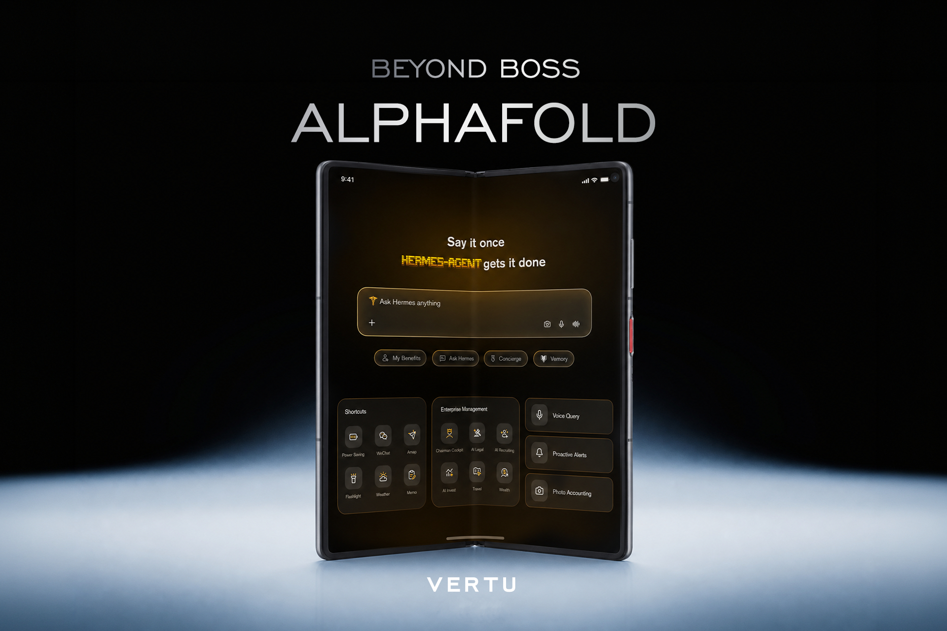 Smartphone Plegable: El Nuevo Vertu Alphafold Revoluciona el Lujo